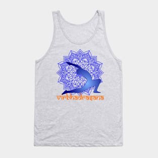 Virbhadrasna Yoga Pose Tank Top